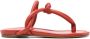 Fabiana Filippi padded thong-strap sandals Red - Thumbnail 1