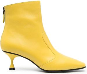 Fabiana Filippi pointed toe 60mm boots Yellow