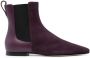 Fabiana Filippi pointed-toe flat ankle boots Purple - Thumbnail 1