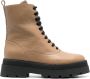 Fabiana Filippi round-toe leather ankle boots Neutrals - Thumbnail 1
