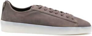 FEAR OF GOD ESSENTIALS lace-up low-top sneakers Brown