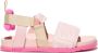 Fendi Kids FF logo-strap sandals Pink - Thumbnail 1