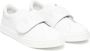 Fendi Kids logo-embossed leather sneakers White - Thumbnail 1
