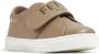 Fendi Kids logo-embroidered leather sneakers Neutrals - Thumbnail 1