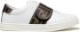 Fendi Kids logo-strap low-top sneakers White - Thumbnail 1