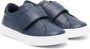 Fendi Kids touch-strap leather sneakers Blue - Thumbnail 1