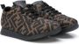 Fendi Kids Zucca monogram-print sneakers Black - Thumbnail 1