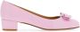 Ferragamo 30mm Vara-bow ballerina shoes Pink - Thumbnail 1
