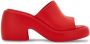 Ferragamo 55mm platform-sole sandals Red - Thumbnail 1
