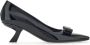 Ferragamo 55mm Vara-bow patent leather pumps Black - Thumbnail 1