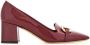 Ferragamo 60mm Gancini-buckle patent leather pumps Red - Thumbnail 1