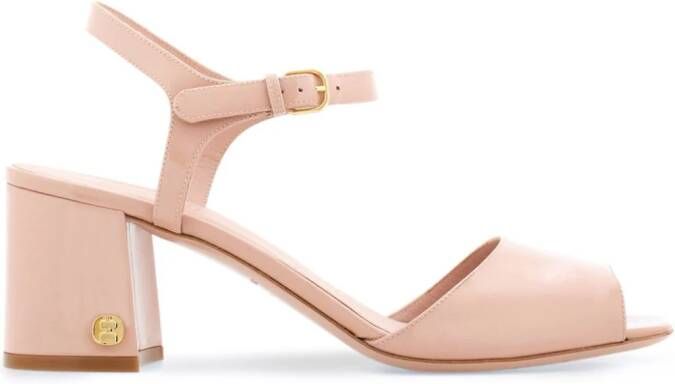 Ferragamo 60mm leather sandals Pink