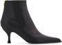 Ferragamo 70mm leather ankle boots Black - Thumbnail 1