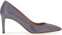 Ferragamo 70mm pointed-toe leather pumps Blue - Thumbnail 1