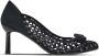 Ferragamo 70mm Vara bow pump shoes Black - Thumbnail 1