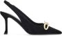 Ferragamo 85mm bow-detail leather pumps Black - Thumbnail 1