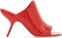 Ferragamo 85mm open-toe slide mules Red - Thumbnail 1