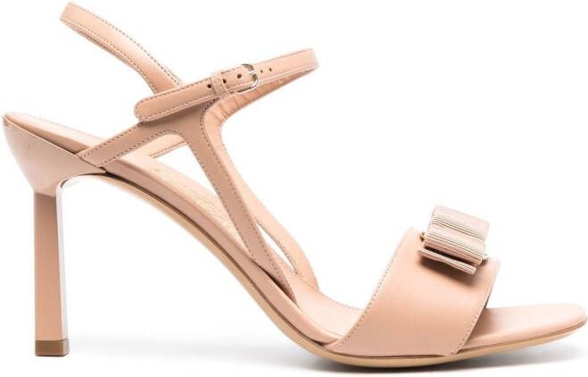 Ferragamo 95mm Gabriela open-toe sandals Neutrals