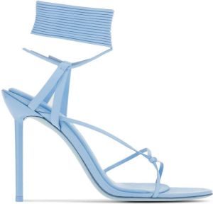Ferragamo ankle-strap stiletto sandals Blue