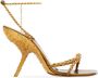 Ferragamo Bejeweled 105mm sandals Gold - Thumbnail 1