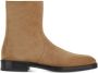 Ferragamo calf leather ankle boots Brown - Thumbnail 1