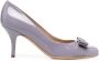 Ferragamo Carla 70 patent pumps Purple - Thumbnail 1