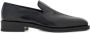 Ferragamo contrasting-panel leather loafers Black - Thumbnail 1