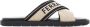 Ferragamo crossover-strap cotton sandals Neutrals - Thumbnail 1