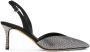 Ferragamo crystal embellished slingback pumps Black - Thumbnail 1
