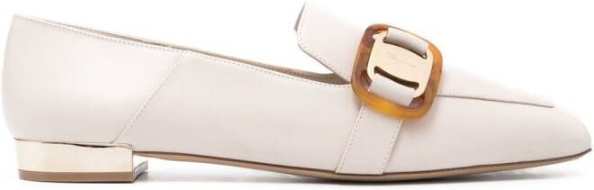 Ferragamo Vara Bow leather loafers Neutrals