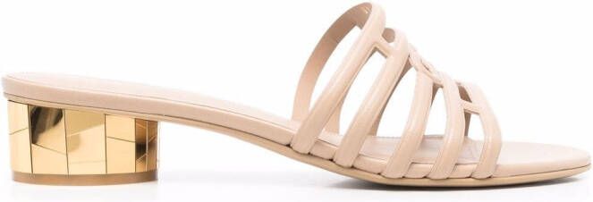 Ferragamo Finn 30mm sandals Neutrals