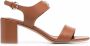 Ferragamo Gancini 55mm sandals Brown - Thumbnail 1