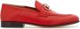 Ferragamo Gancini-buckle leather loafers Red - Thumbnail 1