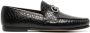 Ferragamo Gancini buckle loafers Black - Thumbnail 1
