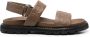 Ferragamo Gancini debossed sandals Brown - Thumbnail 1