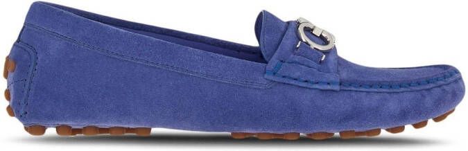 Ferragamo Gancini Driver loafers Blue