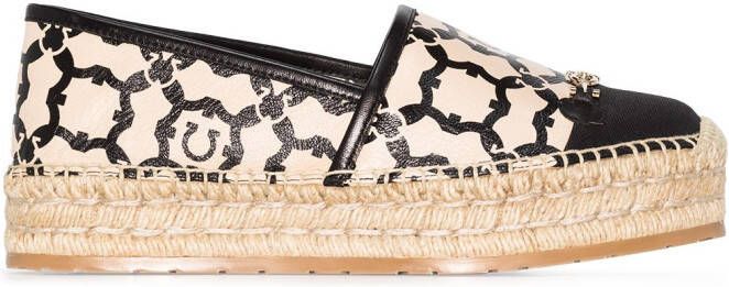 Ferragamo Gancini Galore slip-on espadrilles Neutrals