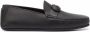 Ferragamo Gancini leather loafers Black - Thumbnail 1