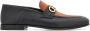 Ferragamo Gancini leather moccasins Black - Thumbnail 1