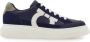 Ferragamo Gancini leather sneakers Blue - Thumbnail 1