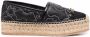 Ferragamo Gancini logo-embroidered espadrilles Black - Thumbnail 1