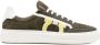 Ferragamo Gancini-logo low-top sneakers Green - Thumbnail 1