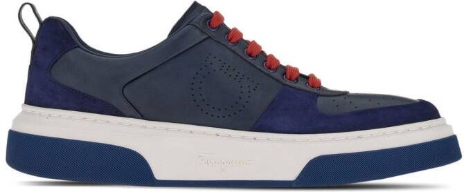 Ferragamo Gancini low-top sneakers Blue