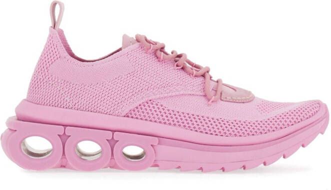 Ferragamo Gancini low-top sneakers Pink