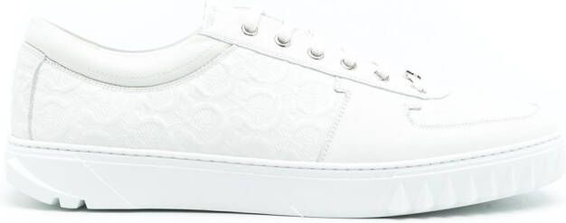 Ferragamo Gancini low-top sneakers White