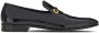 Ferragamo Gancini-ornament moccasins Black - Thumbnail 1