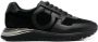 Ferragamo Gancini-patch lace-up sneakers Black - Thumbnail 1