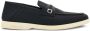 Ferragamo Gancini-plaque leather loafers Black - Thumbnail 1