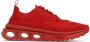 Ferragamo knitted running sneakers Red - Thumbnail 1