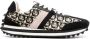Ferragamo Gancini-print low-top sneakers Black - Thumbnail 1